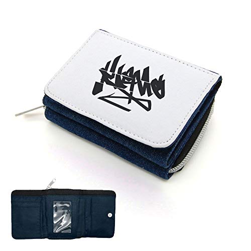 Mygoodprice Geldbörse mit Klappdeckel, Graffiti-Geldbörse, Jean, one size, 2-lagig Mygoodprice Geldbörse mit Klappdeckel, Graffiti-Geldbörse, Jean, one size, 2-lagig von Mygoodprice
