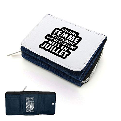 Mygoodprice Geldbörse mit Klappe, für Damen, perfekt für Juli, Jean Mygoodprice Geldbörse mit Klappe, für Damen, perfekt für Juli, Jean von Mygoodprice