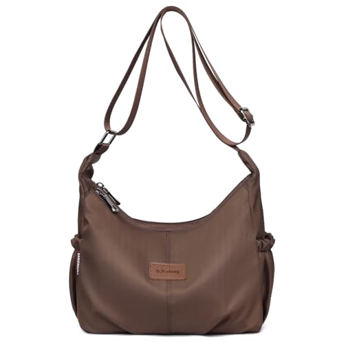 Myhozee Damen Freizeit-Nylon-Umhängetasche Praktische Umhängetasche für den Alltag und Reisen Wasserdicht und Kratzfest Ultraleicht von Myhozee