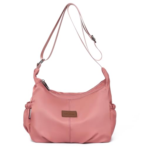 Myhozee Damen Freizeit-Nylon-Umhängetasche Praktische Umhängetasche für den Alltag und Reisen Wasserdicht und Kratzfest Ultraleicht von Myhozee