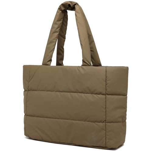 Myhozee Puffer Bag Damen Tasche Elegant - Handtasche Damen Tote Puffect Shopper Groß Umhängetasche Hobo Bag Warme Schultertasche Bag Winter Handbag Stepptasche Einfarbig Myhozee Puffer Bag Damen Tasche Elegant - Handtasche Damen Tote Puffect Shopper Groß Umhängetasche Hobo Bag Warme Schultertasche Bag Winter Handbag Stepptasche Einfarbig von Myhozee