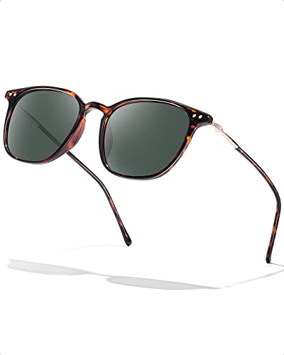Myiaur polarisierte Sonnenbrille für Damen quadratische klassische Sonnenbrille leicht bequemer voller UV-Schutz Retro Vintage Shades M1929 von Myiaur
