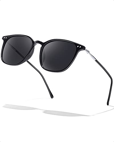 Myiaur polarisierte Sonnenbrille für Damen quadratische klassische Sonnenbrille leicht bequemer voller UV-Schutz Retro Vintage Shades M1929 von Myiaur