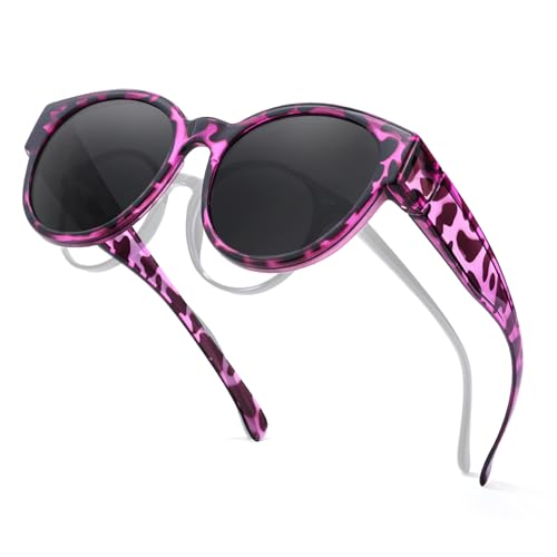Myiaur Polarisierte Überzieh Sonnenbrille Damen UV-Schutz Überbrille Sonnenbrille für brillenträger Myiaur Polarisierte Überzieh Sonnenbrille Damen UV-Schutz Überbrille Sonnenbrille für brillenträger von Myiaur