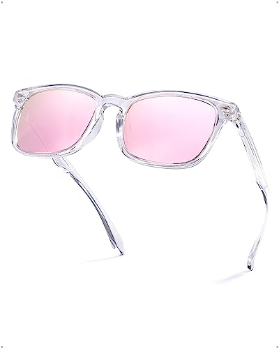 Myiaur Sonnenbrille Damen Polarisiert Vintage Quadratisch - Klassischer 80er Jahre Stil UV400 Schutz Trendy Modische Herren Sonnenbrillen 𝟐𝟎𝟐𝟑 𝐍𝐞𝐮 von Myiaur