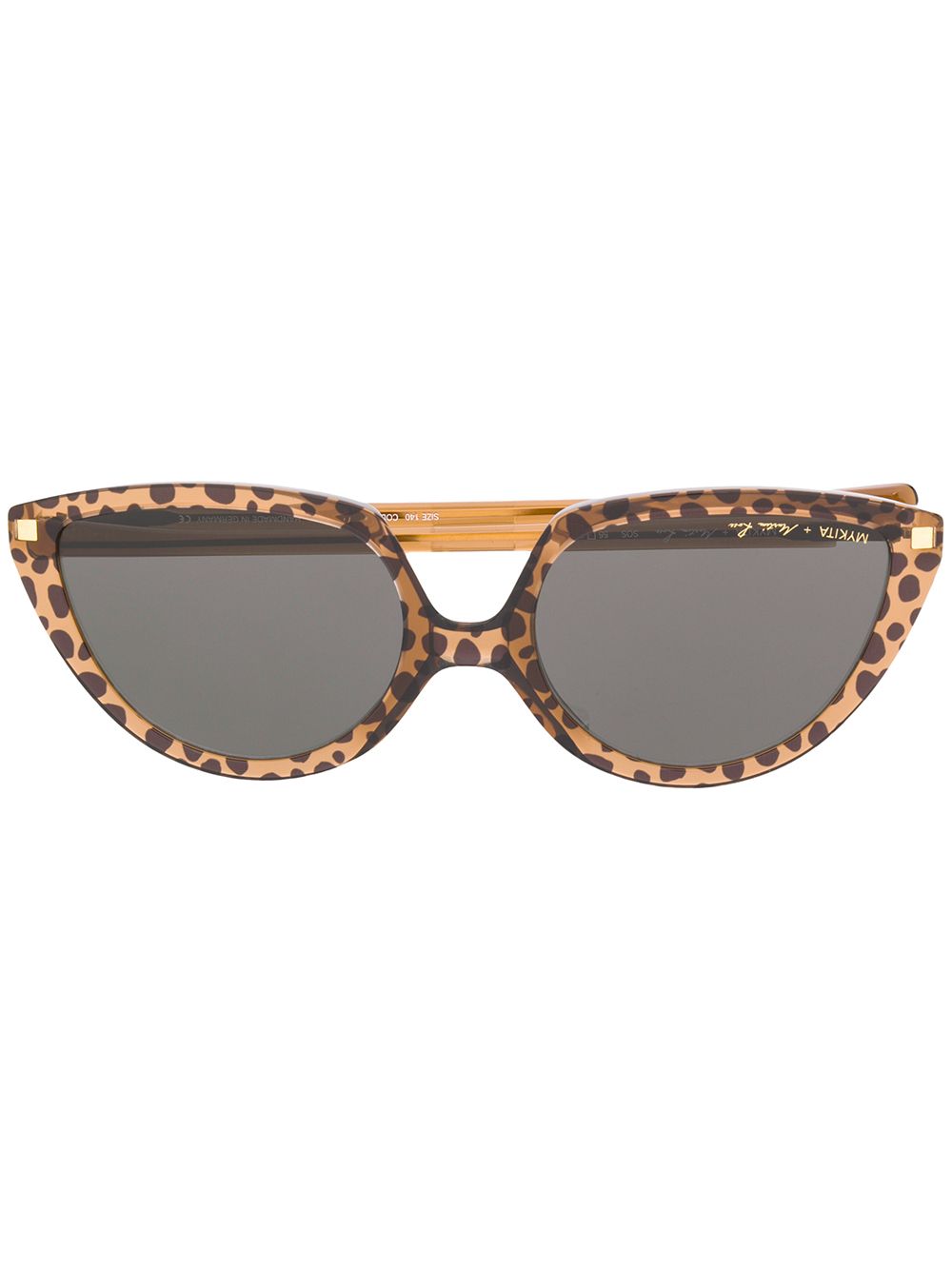 Mykita 'Sosto Paz Leopard' Sonnenbrille - Braun von Mykita