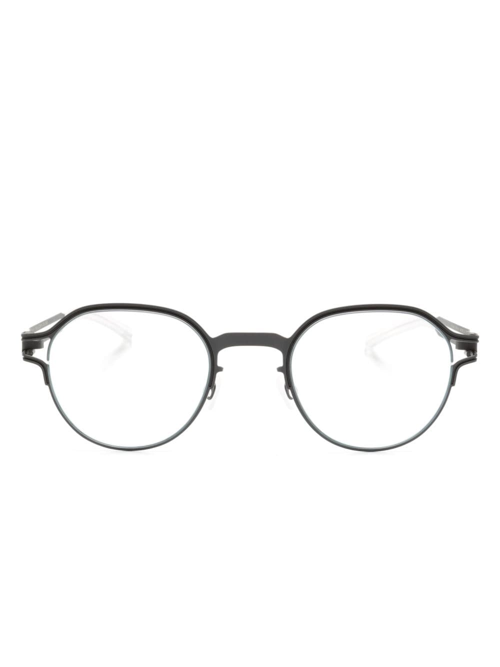 Mykita Vaasa Brille mit rundem Gestell - Grau von Mykita