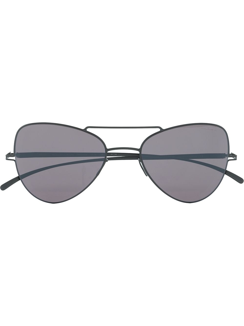 Mykita x Maison Margiela Pilotenbrille - Schwarz von Mykita