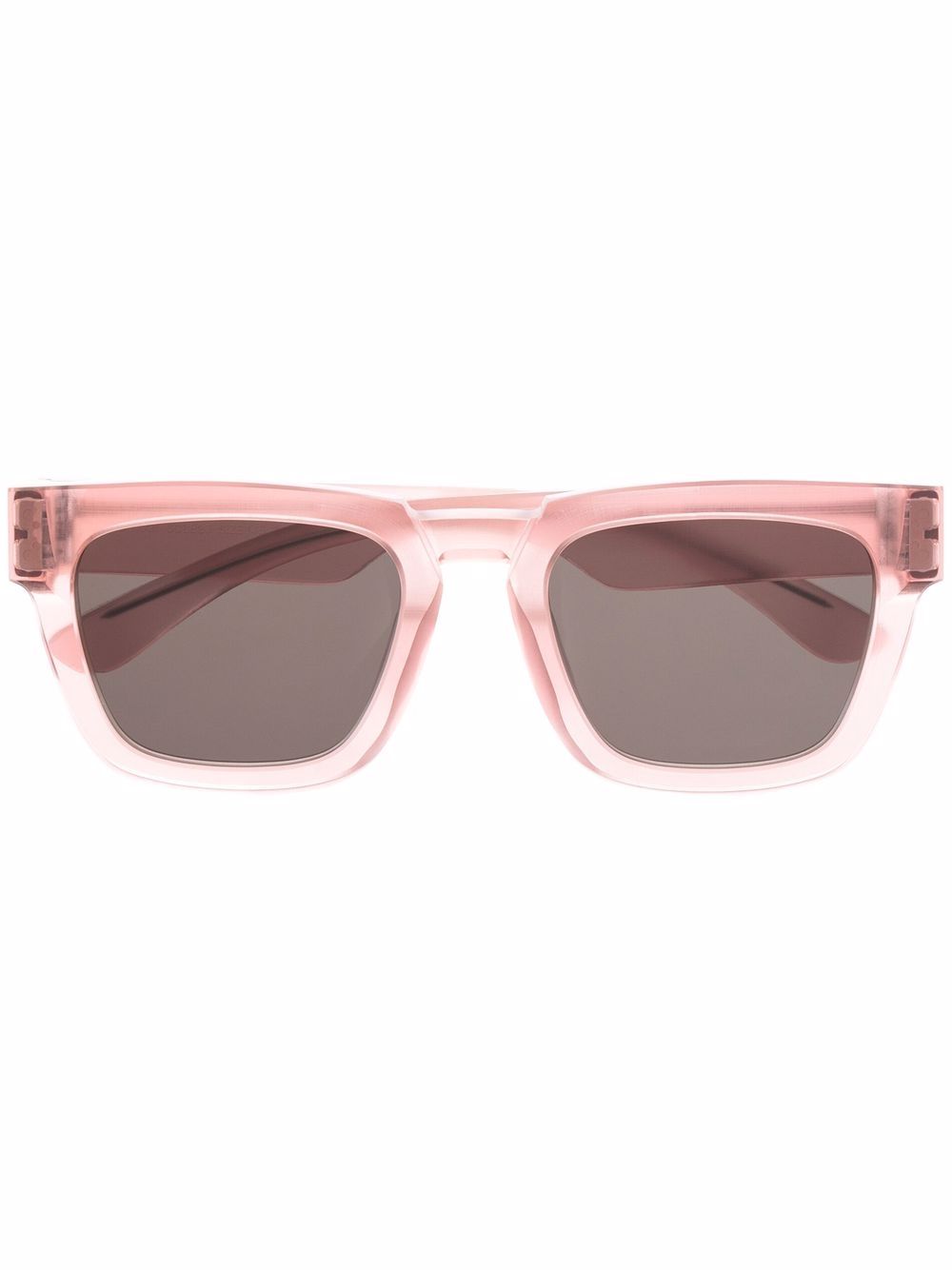 Mykita x Maison Margiela eckige Sonnenbrille - Rosa von Mykita