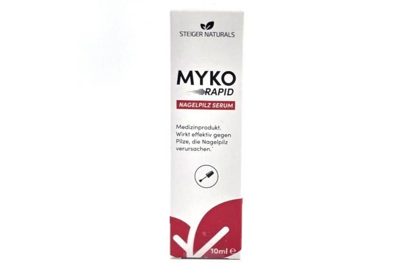 Myko Rapid Serum Nagelpflegeserum Myko Rapid Serum, bekämpft Pilzsporen und unterstützt die Regeneration gesunder Nägel. Myko Rapid Serum Nagelpflegeserum Myko Rapid Serum, bekämpft Pilzsporen und unterstützt die Regeneration gesunder Nägel. von Myko Rapid Serum