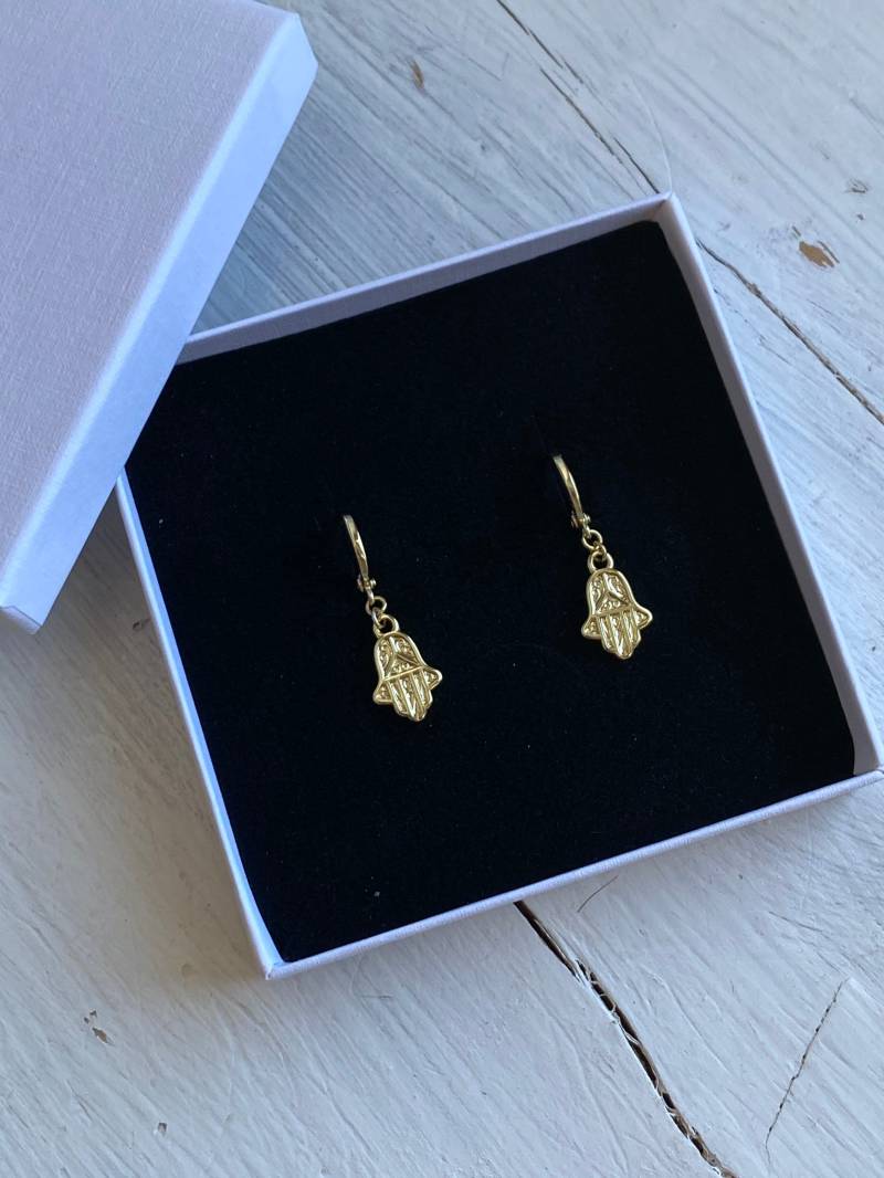 Fatıma Hand Ohrringe-Hand-Fatıma-Schmuck-Ohrringe-Geschenk Idee von MylaurelAccessories