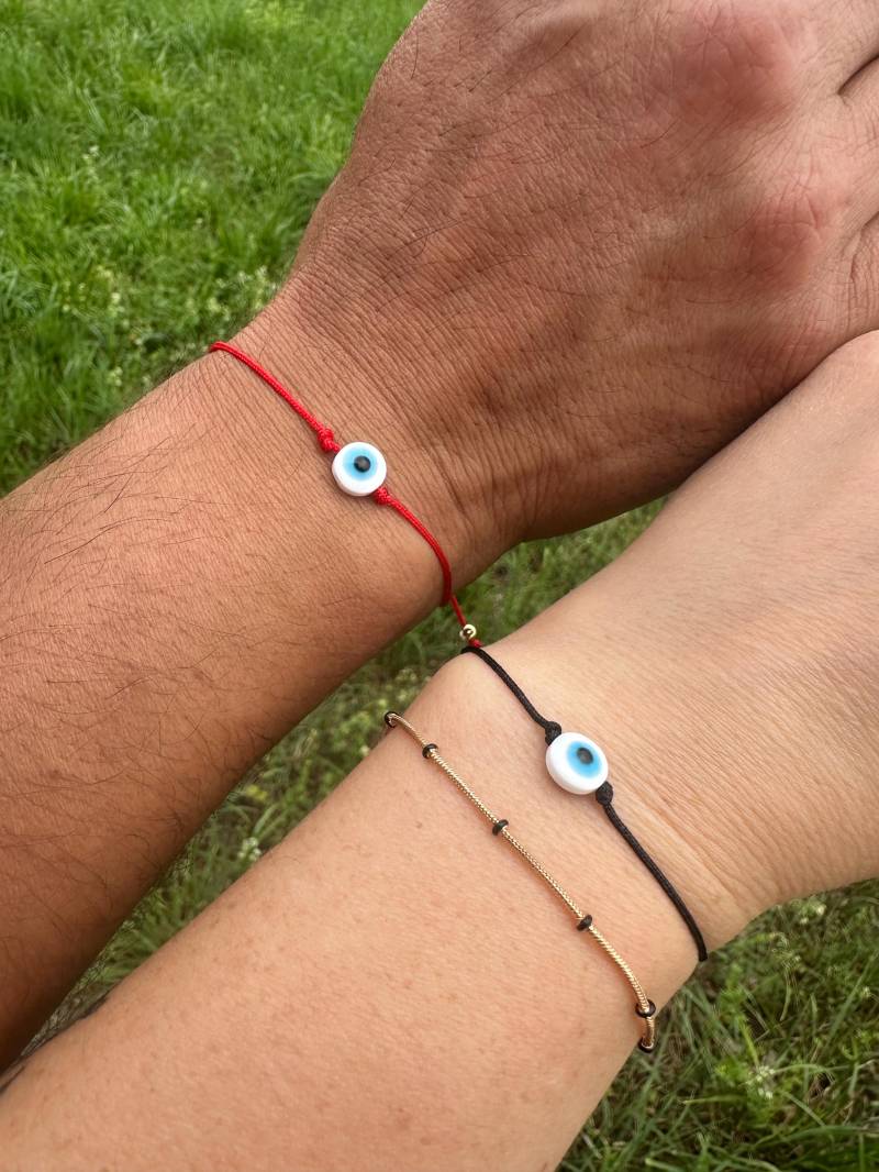 Handgemachtes Verstellbares Armband Mit Nazar Boncuk - Glücksbringer Schutz Handgemachtes Verstellbares Armband Mit Nazar Boncuk - Glücksbringer Schutz von MylaurelAccessories