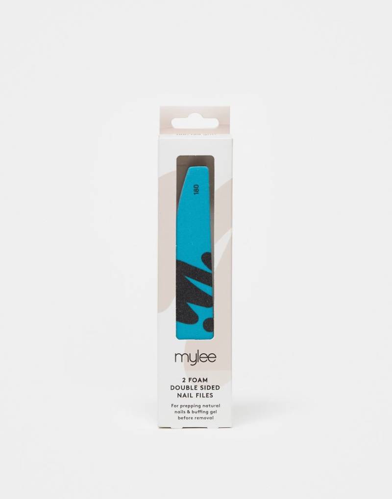 Mylee - Schaum-Nagelfeilen 100/180-Keine Farbe von Mylee