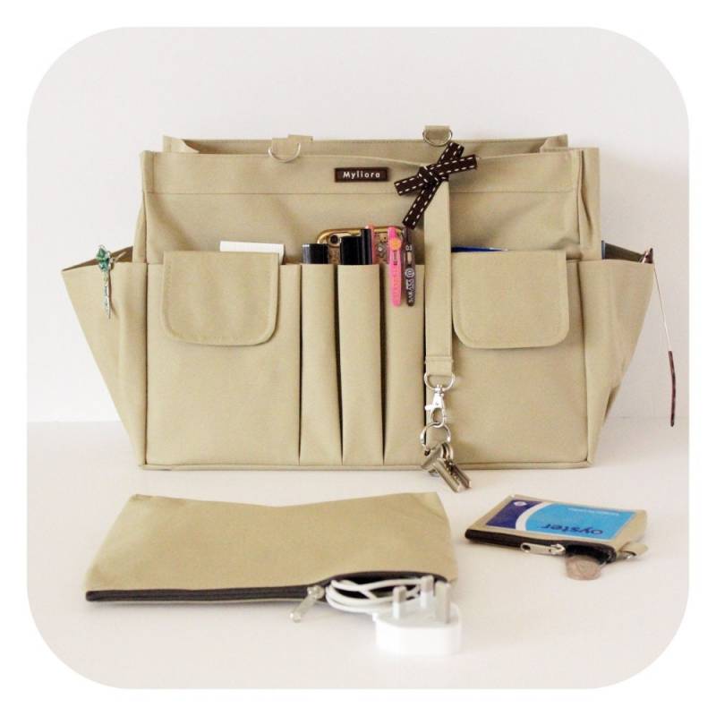 Taschen Organizer Für Handtasche, Fits Daily Battle Tote Bags 41 37 32 27, Waterproof Bag Organiser, Lightweight & Sturdy, 15 Compartments von MylioraCo