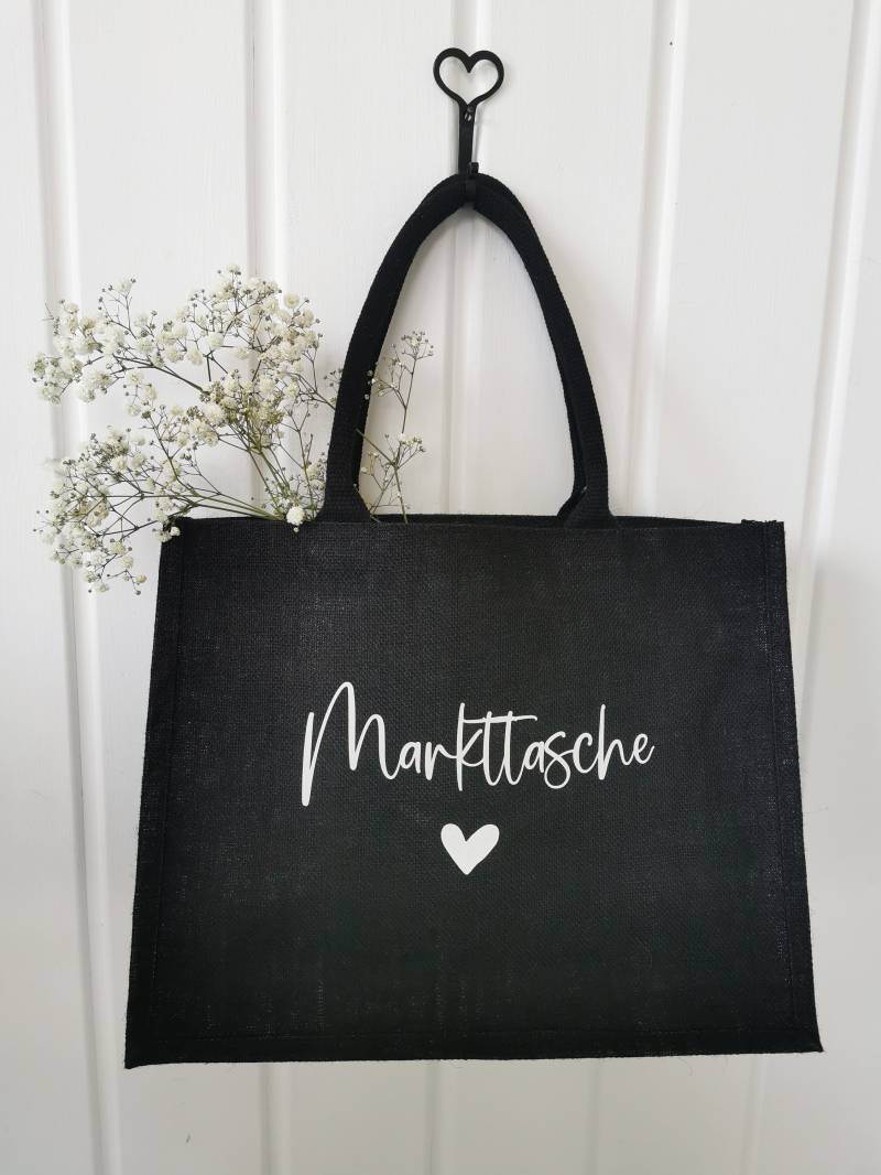 Markttasche/Shopper/ Einkaufstasche/ Tasche Aus Jute Markttasche/Shopper/ Einkaufstasche/ Tasche Aus Jute von Mylovelyplott