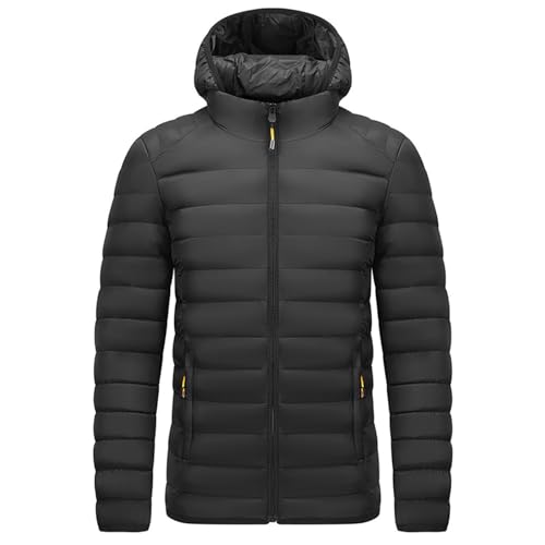 Mymyguoe Herren Leichte Steppjacke Daunenjacken-Optik Übergangsjacke Winterjacke Freizeitjacke Sportlich Steppjacke Warme Winterjacke für Männer von Mymyguoe