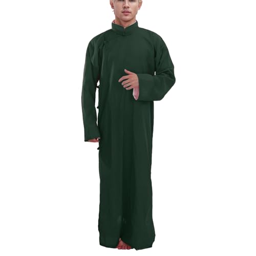 Mymyguoe Kampfkunst Robe Unisex Kung Fu und Tai Chi Uniform Traditionelle Chinesisch Kostüm für Meditation und Qigong Muslim Robe Mymyguoe Kampfkunst Robe Unisex Kung Fu und Tai Chi Uniform Traditionelle Chinesisch Kostüm für Meditation und Qigong Muslim Robe von Mymyguoe