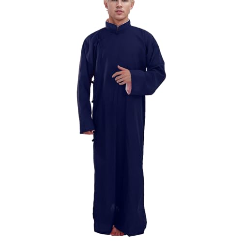 Mymyguoe Kampfkunst Robe Unisex Kung Fu und Tai Chi Uniform Traditionelle Chinesisch Kostüm für Meditation und Qigong Muslim Robe von Mymyguoe