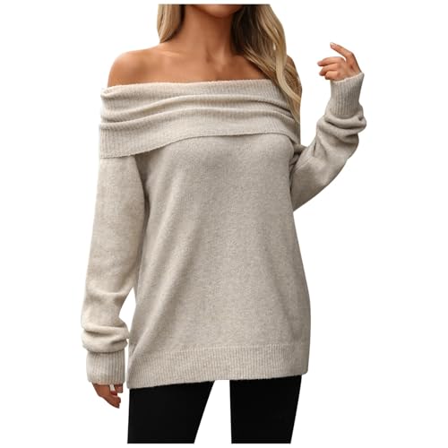 Mymyguoe Oversize Pullover Damen Stapelkragen Strick Warm Rollkragenpullover Damenpullover Sweatshirt Langarm Strickpulli Casual Lose Strickpullover Langarm Frauen Pullover Winter Mode Strickwaren Mymyguoe Oversize Pullover Damen Stapelkragen Strick Warm Rollkragenpullover Damenpullover Sweatshirt Langarm Strickpulli Casual Lose Strickpullover Langarm Frauen Pullover Winter Mode Strickwaren von Mymyguoe