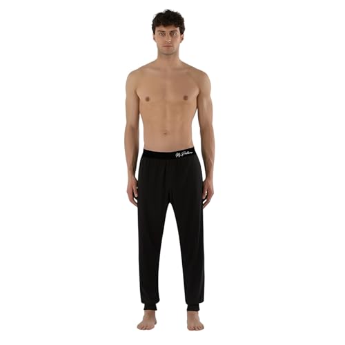 Myproblems Herren Jogger Schlafanzughose (Schwarz, XXL) von Myproblems