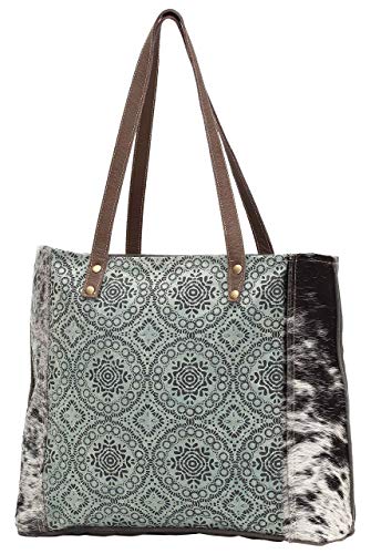 Myra Bag S Floral Chic Canvas Tote, Mehrere (Blaugrüne Kuh.), Einheitsgröße von Myra Bag