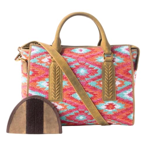Myra Bag Western versteckte Tragetasche – Azteken-Umhängetasche, Crossbody-Tasche für Damen, Rot/Ausflug, einfarbig (Getaway Solids) von Myra Bag
