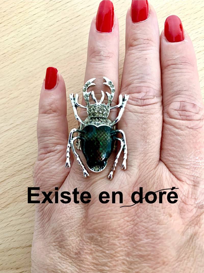 Original Skarabäus Ring, Insektenring, Silber Oder Gold Original Skarabäus Ring, Insektenring, Silber Oder Gold von Myriambijoux