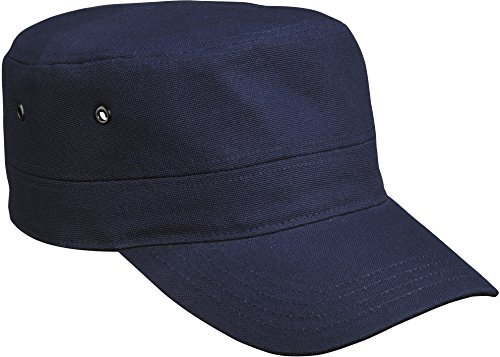 Army Military Cap im Kuba Castro Look in Navy von Myrtle Beach