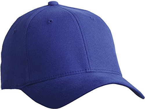 Flexfit ® Fullcap 6 Panel Baseballcap mit geschlossener Rueckseite und Elasthananteil in 13 Farben und 2 Groessen royalblau, L/XL 57/58 cm Kopfumfang von Myrtle Beach