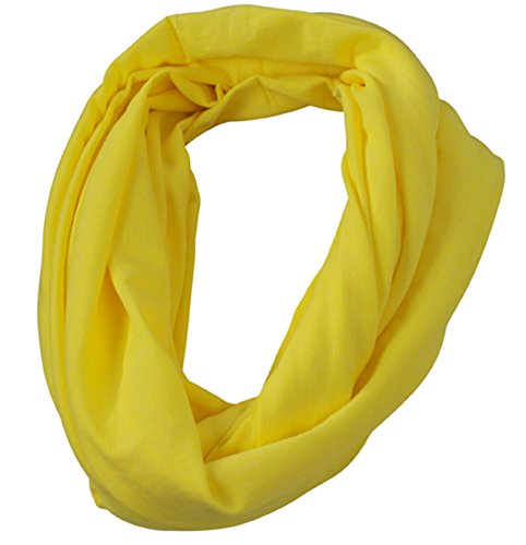 Loop-Scarf melange Schlauchschal, Farbe:yellow von Myrtle Beach