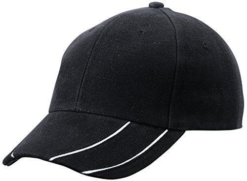 Myrtle Beach 6 Panel Cap (black/white) von Myrtle Beach