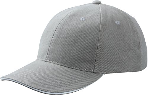 Myrtle Beach 6 Panel Sandwich Cap in Kontrastfarben Gr. One Size, Multicoloured - Dark Grey/White von Myrtle Beach