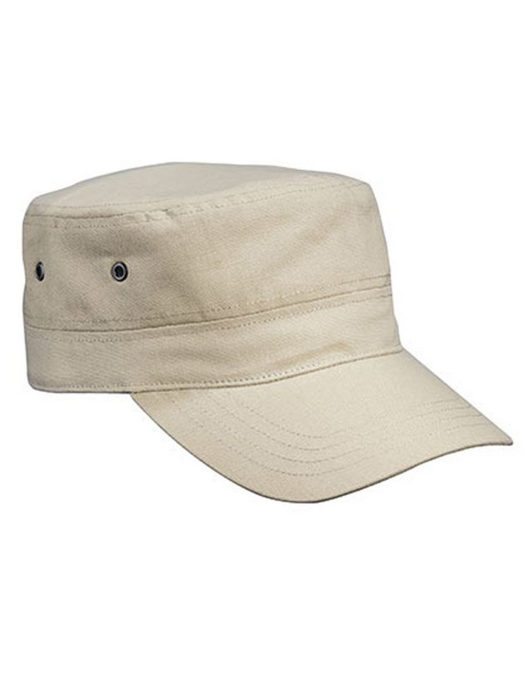 Myrtle Beach Army Cap Cuba-Cap Trendiges Cap im Militar-Stil aus robustem Baumwollcanvas von Myrtle Beach
