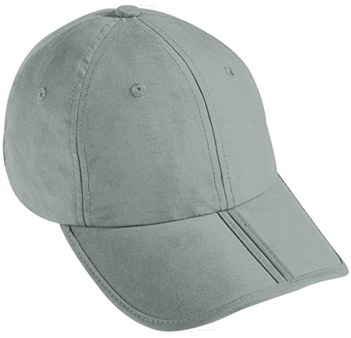 Myrtle Beach Faltbares 6 Panel Cap aus weicher Microfaser (light-grey) von Myrtle Beach