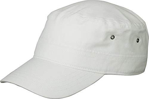 Myrtle Beach - Military Cap one size,White von Myrtle Beach