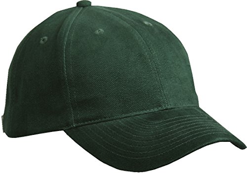 Myrtle Beach Softlining Raver Cap mit Leichter Laminierung Gr. One Size, Green - Dunkelgrün von Myrtle Beach