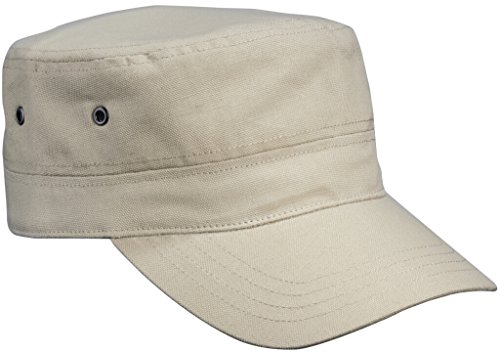 Myrtle Beach Trendige Cap im Military-Stil aus robuster Baumwolle (Khaki) von Myrtle Beach