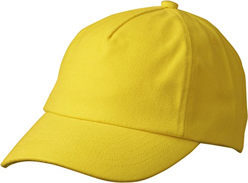 Myrtle Beach Trendiges 5 Panel Kids Cap MB7010, Farbe:Yellow;Größe:One Size von Myrtle Beach