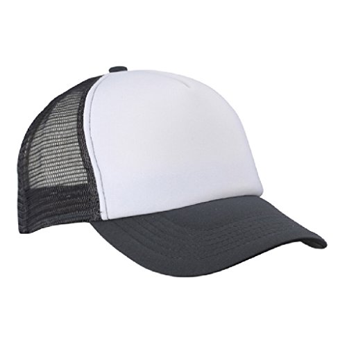 Myrtle Beach Trendiges 5 Panel Mesh Cap in zahlreichen Farbvarianten (white/graphite) von Myrtle Beach
