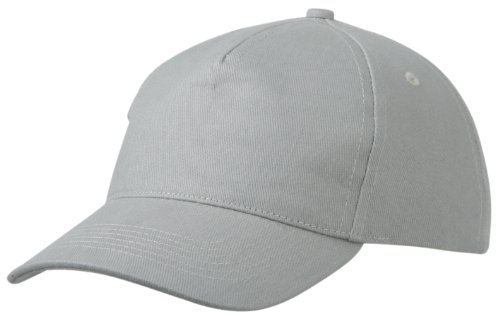 Myrtle Beach 5 Panel Cap Heavy Cotton, Farbe:light grey von Myrtle Beach