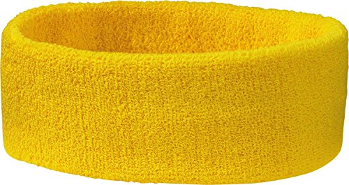 Praktisches Stirnband für Sport und Freizeit one size,Gold Yellow von Myrtle Beach