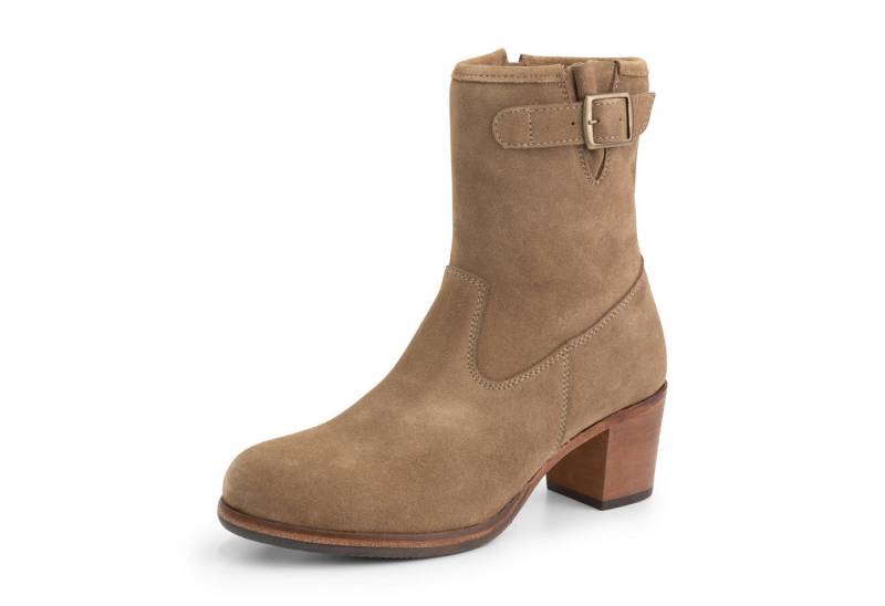 Mysa Poppy Suede Stiefelette (1 Paar) Echtes Leder von Mysa