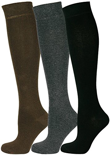 Mysocks 3 Paar Kniestrumpf Einfach Multi Socken 03 von Mysocks