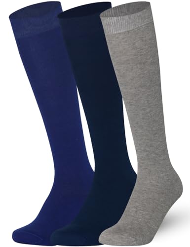 Mysocks 3 Paar Kniestrumpf Einfach Multi Socken 05 von Mysocks