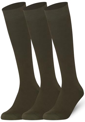 Mysocks 3 Paar Kniestrumpf Einfach Socken 013 von Mysocks