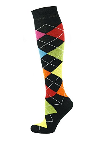 Mysocks Kinder Kniestrümpfe Socken 7 Farben schwarz von Mysocks