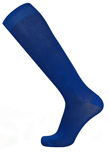 Mysocks Kniehohe mercerisiert Einfache Socken Indigo von Mysocks