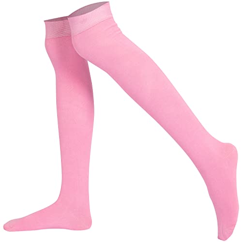 Mysocks Über das Knie Hoch lang Socken Rosa von Mysocks