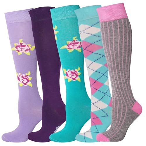 Mysocks Unisex Kniestrümpfe 5 Paare Multi 010 von Mysocks