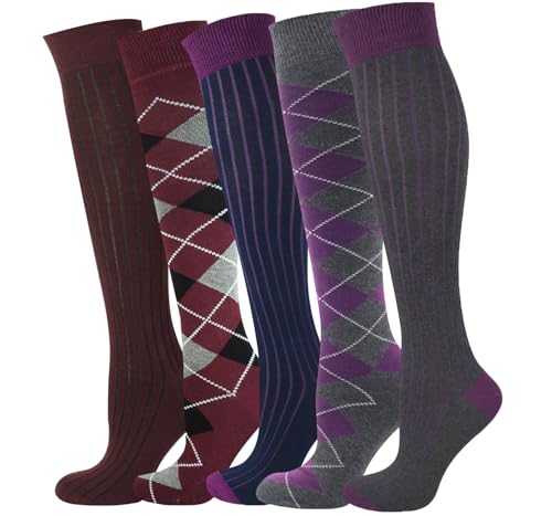 Mysocks Unisex Kniestrümpfe 5 Paare Multi 706 von Mysocks